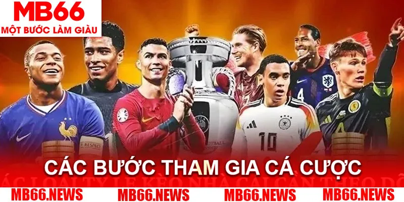 Các bước tham gia cá cược kèo châu Á tại MB66